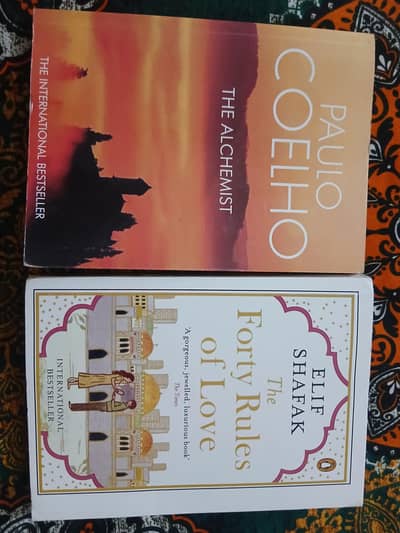 Best-Selling Novels Combo: The Alchemist & The Forty Rules of Love