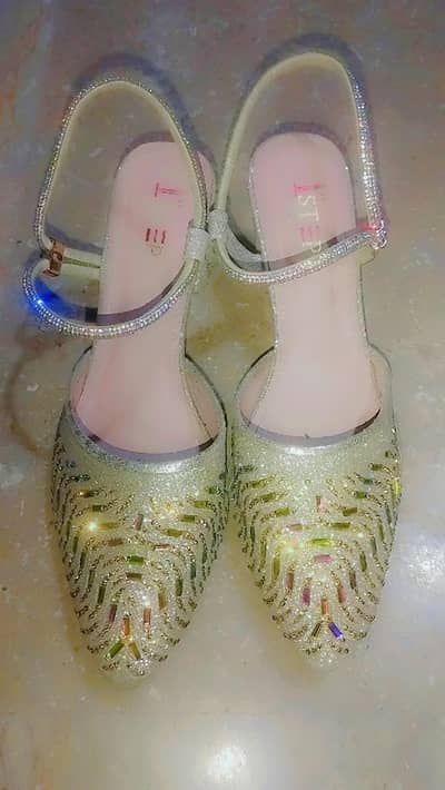 brand new shoes first step