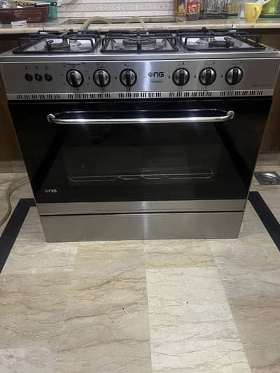 Nasgas Cooking Range with Oven – New