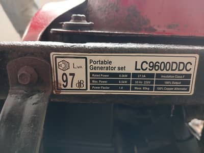6 KVA Generator for sale used