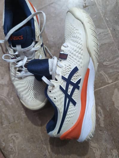 asics Gel Resolution 9 tennis indor shoesl size us 9.5 euro 43.5
