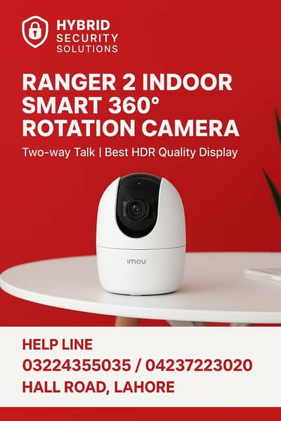 Extra Coverage Wifi Camera