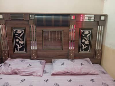 King size complete bedroom set -o /Bed +Dressing+ side Tables
