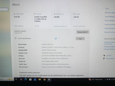 Dell Laptop almost new condition
