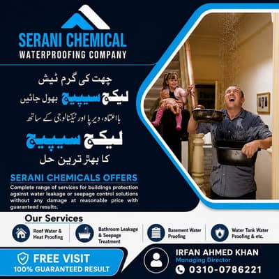 Roof Heat Proofing | Walls Seepage | Basement Waterproofing Specialist