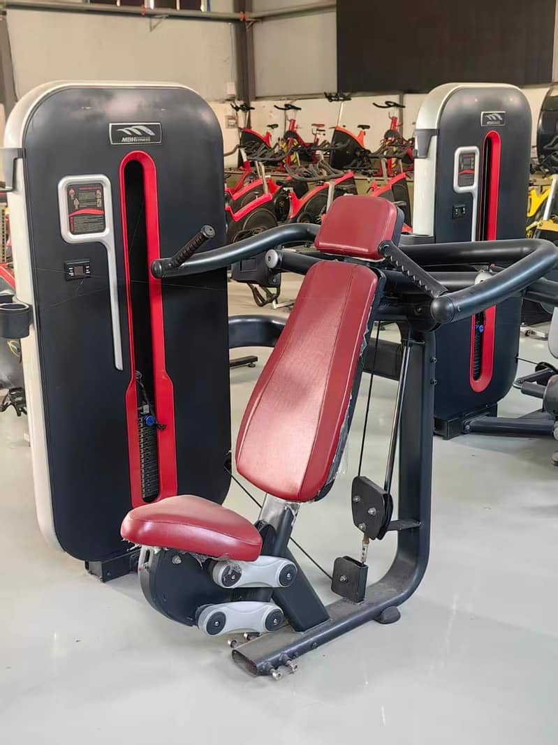 Lat Pulldown | Seated Row | Cable Crossover | Pec Deck 7