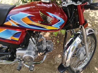 Honda CD 70 lush and genwain condition 2026 ModeL. . . . . . .