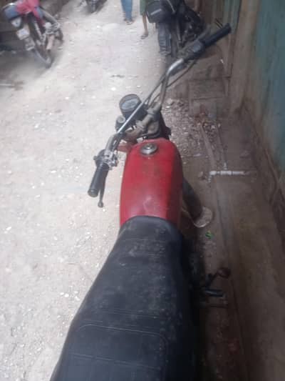 first kick start he Yamaha 80