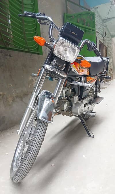 Bike for sale self start cd 70