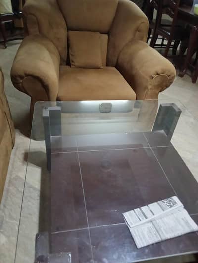 Luxury Sofa Set (8 Seats) with table.