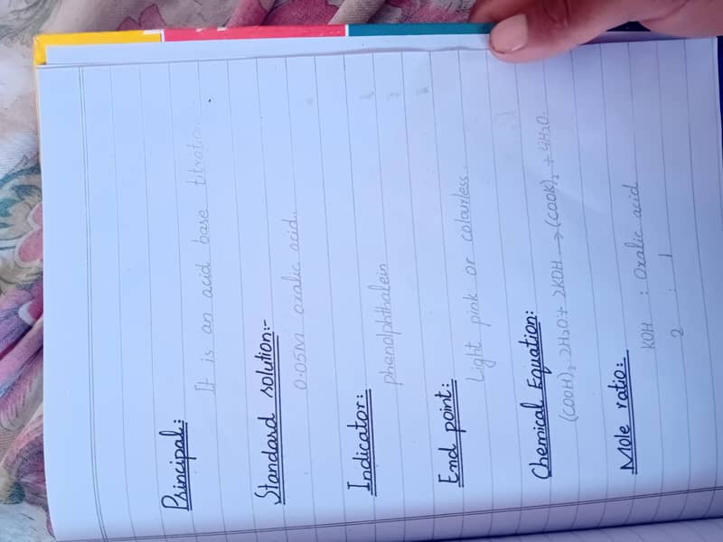 12th class unchecked practical notes 5