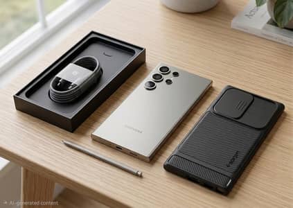 Samsung Mobile S25 Ultra Offic PTA Approve 12/512 Full Box 10/10