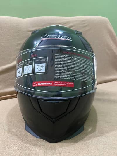 Jiekai Helmet Model JK-313 Size XL Black Colour Box Pack
