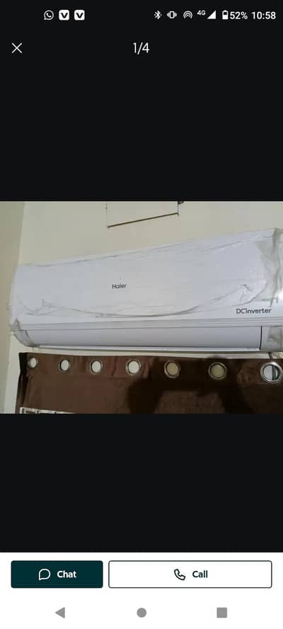Haier 1.5 ton DC inverter for sale watsap number 03020580884