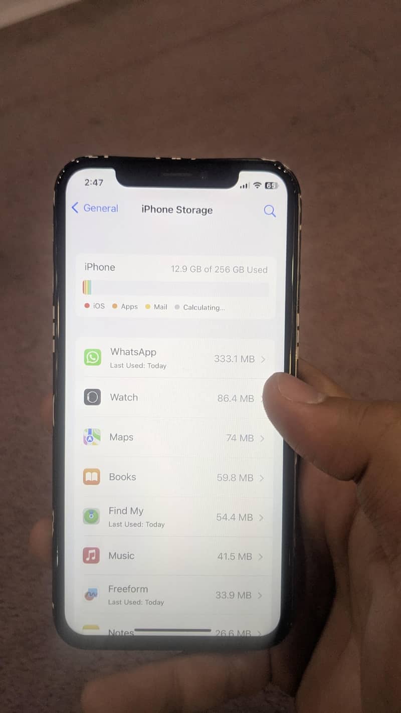 iPhone X 4