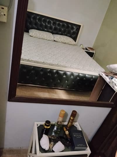 double bed with 8 inches mattress