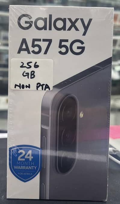 Samsung Mobile A57 12-256 Dual sim Non Pta Box Pack