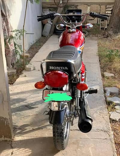 Honda CG 125 | Model 2020  Hyderabad (Red)