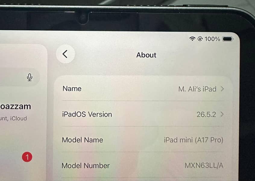 ipad Mini A17 Pro 3