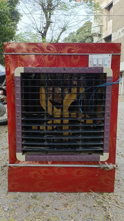 Solar Cooler with Solar Plate and Cable Full Set