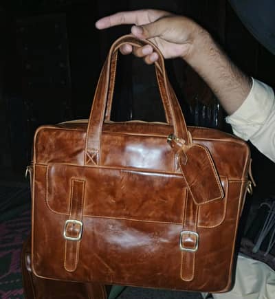 Leather Laptop Bag