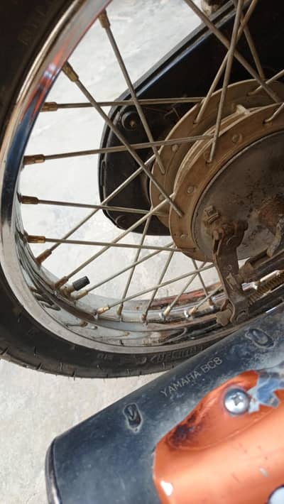 10/09 condition rim tyre new chain set new