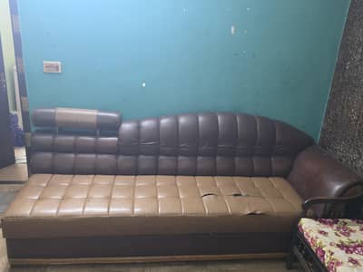 real lader sheet sofa hai
