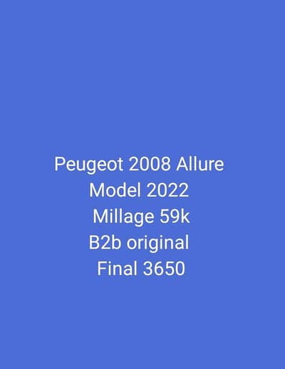 Peugeot 2008 Allure 2022
