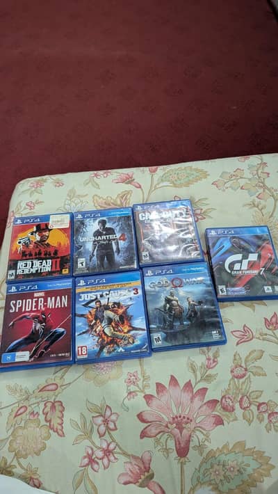 PS 4/4pro/5 CD's