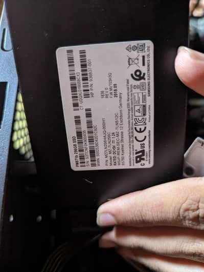 Original Samsung oem drive 256gb