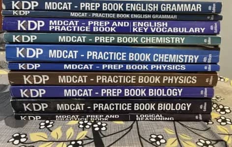 MDCAT-2025 LATEST BOOKS WITH ADDITIONAL SOLVED TESTS.
