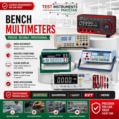 Bench Multimeters in Pakistan | Digital Bench DMM