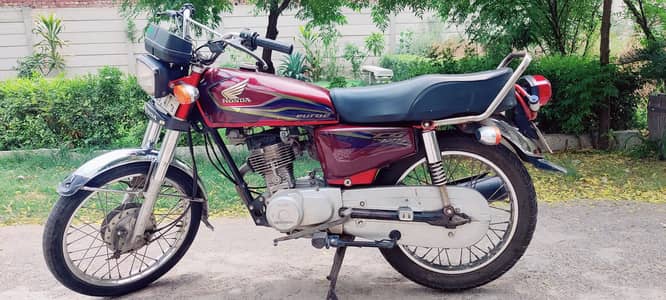 HONDA CG 125 RED