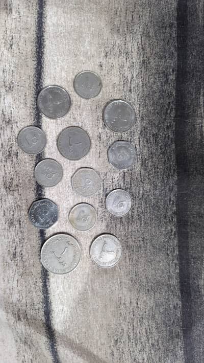 5 dirham coins