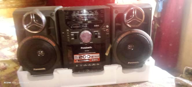 Panasonic RX CS45 portable stereo compenent system