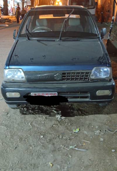 Suzuki Mehran VX 2008 Blue Urgent Sale