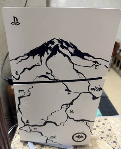Play Station 5 Slim ( Ghost of Yotei Black Edition)
