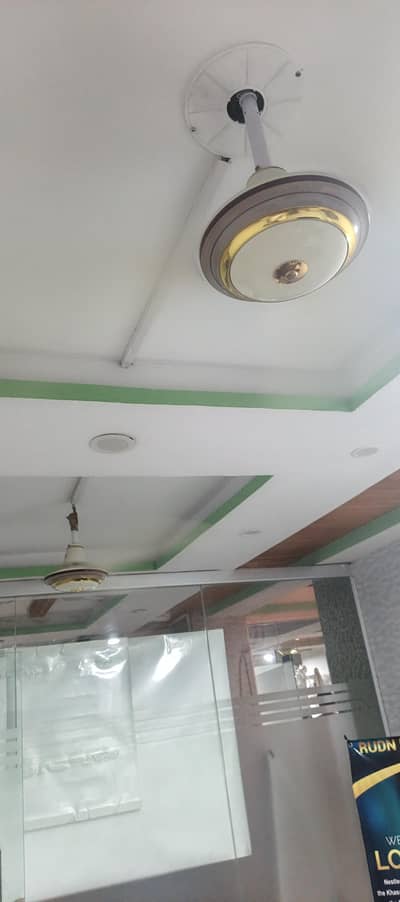 2×ceilling fans available for sale