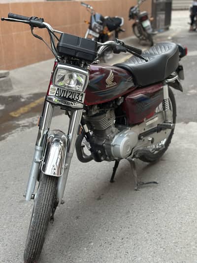 Honda CG 125 2024 Red | Genuine Condition | Excellent Condition