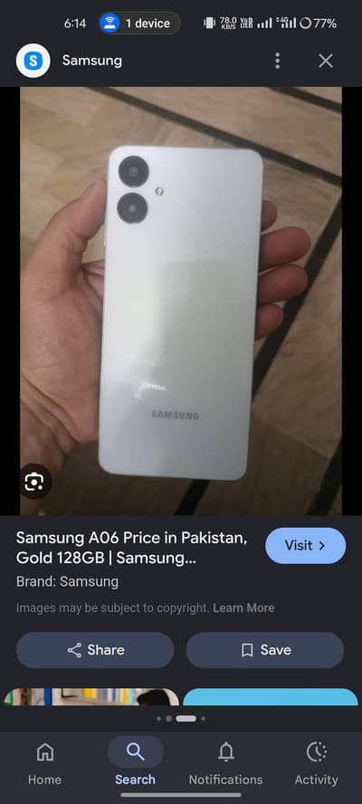 Samsung Mobile A06