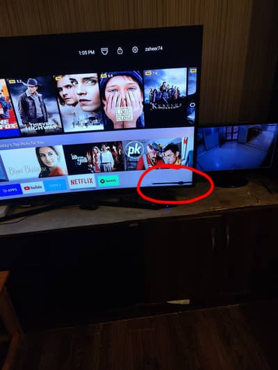 Samsung Smart LED 4k curved Tv