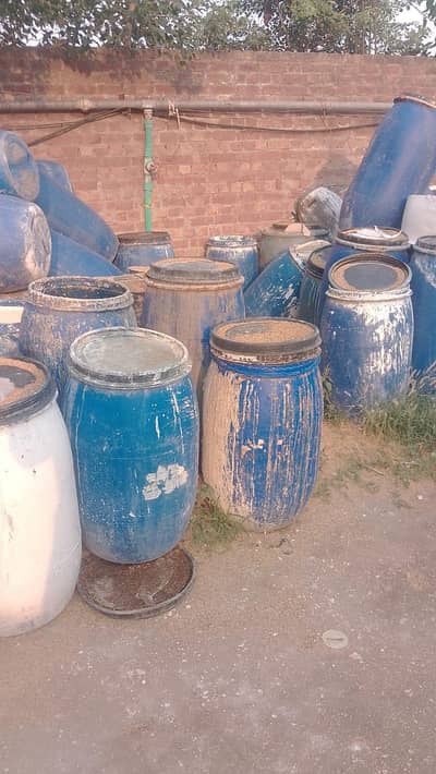 empty drums