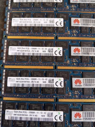 16gb 2Rx4 PC3L—12800R