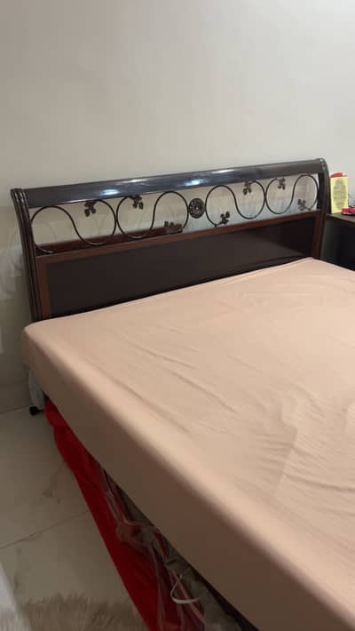 Antique Wooden bed exchange possible single bed