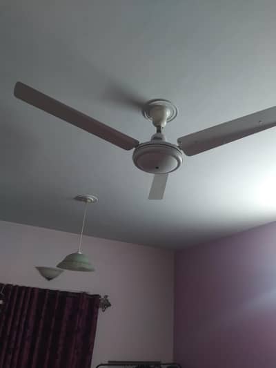 two celling fans