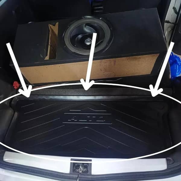 Car Trunk Mat ABS Plastic Suzuki Alto New