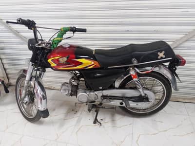 hero bike 70 / condition used 2010 model