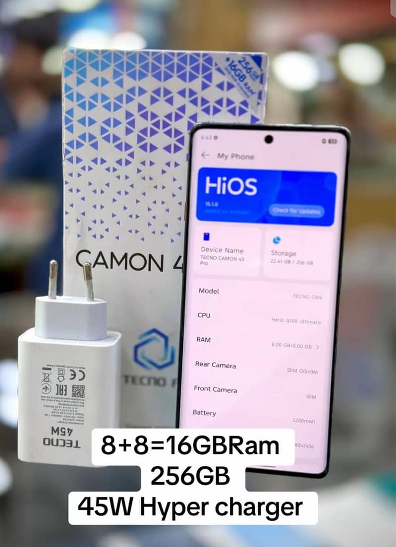 Tecno CAMON 40 Pro 1