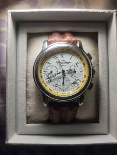 Vintage Yonger & Bresson Chronograph Quartz wristwatch