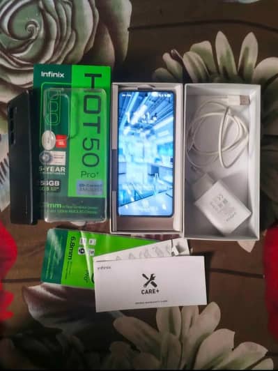 Infinix HOT 50 Pro+ 16Gb Ram 256 GB memory PTA approved. 0324=8193=502